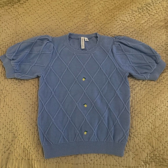 Janie and Jack Girls sweater with embroidery detailing - Picture 1 of 2